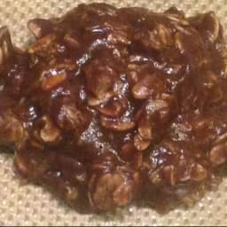 Chocolate Oatmeal Drop Cookies