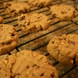 Chocolate Peanut Butter Chocolate Chip Cookies