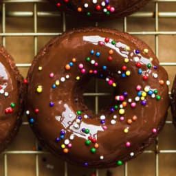 Chocolate Protein Donuts