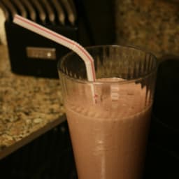 Chocolate Raspberry Smoothie