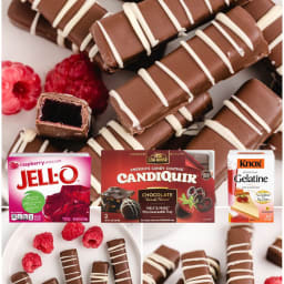CHOCOLATE RASPBERRY STICKS
