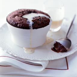 Chocolate Soufflés with Crème Anglaise