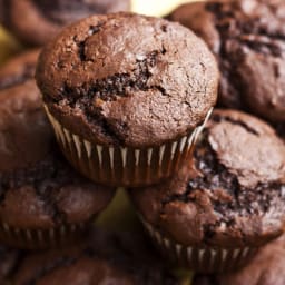 Chocolate Zucchini Muffins