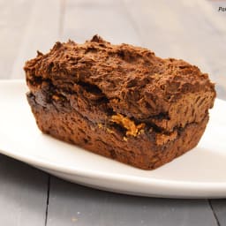 Chocolate Peanut Butter Banana Bread