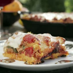 Chorizo and Polenta Lasagna