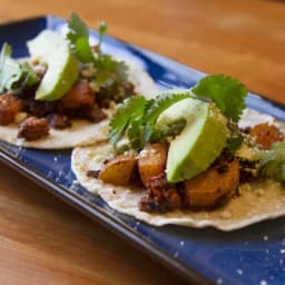 Chorizo-Potato Tacos