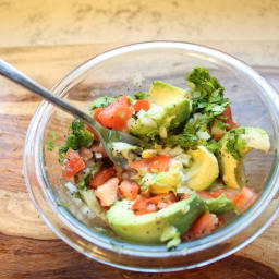 Chunky Homemade Guacamole