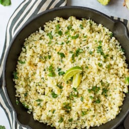 Cilantro Lime Cauliflower Rice