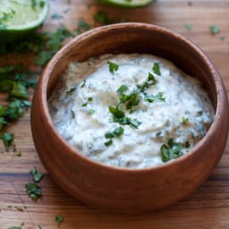 cilantro-lime mayonnaise