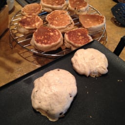 Cinnamon Raisin English Muffins