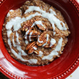 Cinnamon Roll Spice Oatmeal