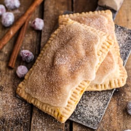 Cinnamon Sugar Nutella Swirled Pumpkin Pie Pop-Tarts.