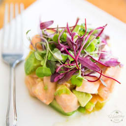 Citrus Avocado Salmon Ceviche