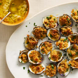 Clams Oreganata (Baked Stuffed Clams)