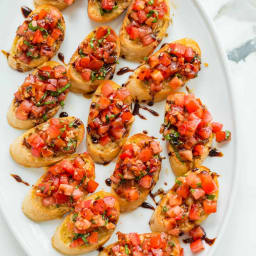 Classic Bruschetta Recipe (VIDEO)