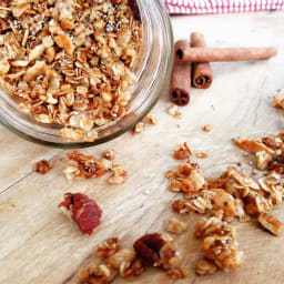 Clean-eating Spiced Chia Granola