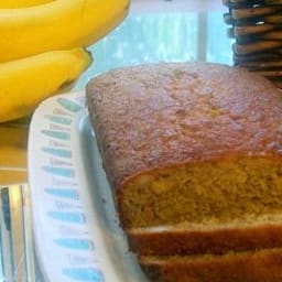 Coconut and Macadamia Nut Banana Bread