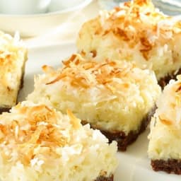 Coconut Cheesecake Bars