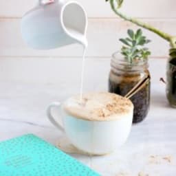 Coconut Cream Cold Brew Latte + Cinnamon and Vanilla