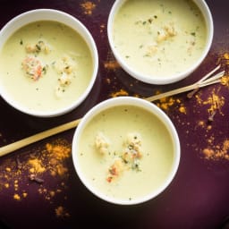 Coconut Milk Soup With Lobster