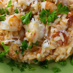 Coconut Shrimp Risotto