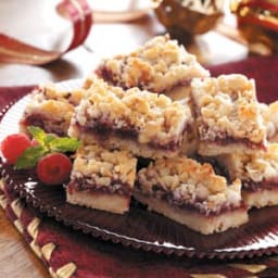 Coconut Raspberry Bars Recipe