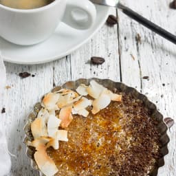 Coffee Coconut Quinoa Brulee