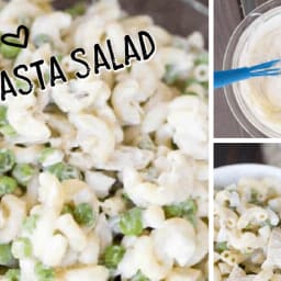 Cold Tuna Pasta Salad