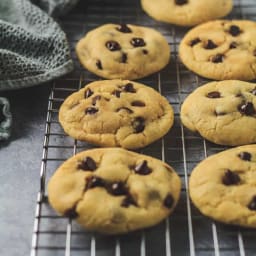 Condensed Milk Chocolate Chip Cookies