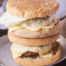 Copycat McDonalds Sausage McMuffins