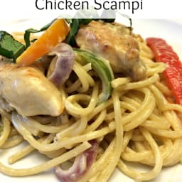 Copycat Olive Garden Chicken Scampi