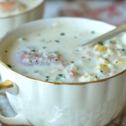 Corn, Crab and Shrimp Chowder