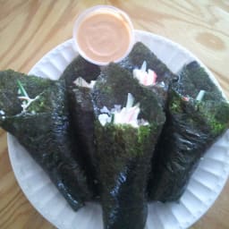 Crab Hand Rolls