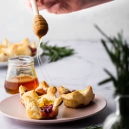 Cranberry Honey-Brie Bites