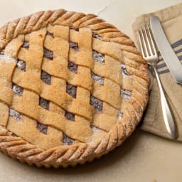 Cranberry Linzer Torte