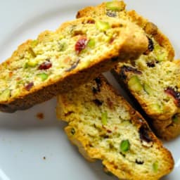 Cranberry Pistachio Biscotti