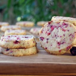 Cranberry Shortbread Cookie Recipe