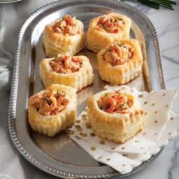 Crawfish Salad Puffs