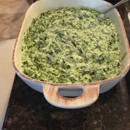 Creamed Spinach (Like Boston Market)