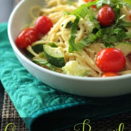Creamy Basil Noodles