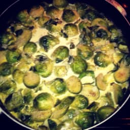 Creamy Brussels Sprouts