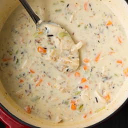 Creamy Chicken and Wild Rice Soup