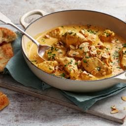 Creamy chicken korma