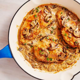 Creamy Chicken Marsala