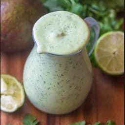 Creamy Cilantro-Lime-Avocado Dressing