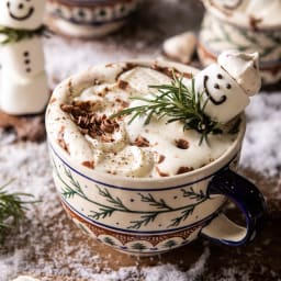 Creamy Coconut Hot Chocolate