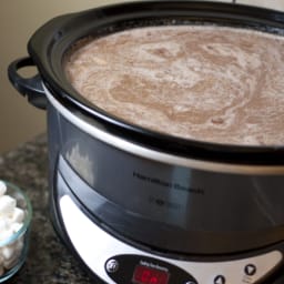 Creamy Crock Pot Hot Chocolate