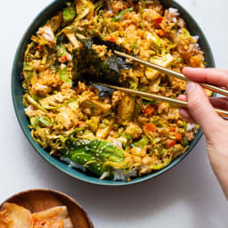 Creamy Lime Brussel Sprout Salad