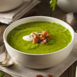 Creamy Potato Spinach Soup