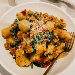 Creamy Sausage Gnocchi